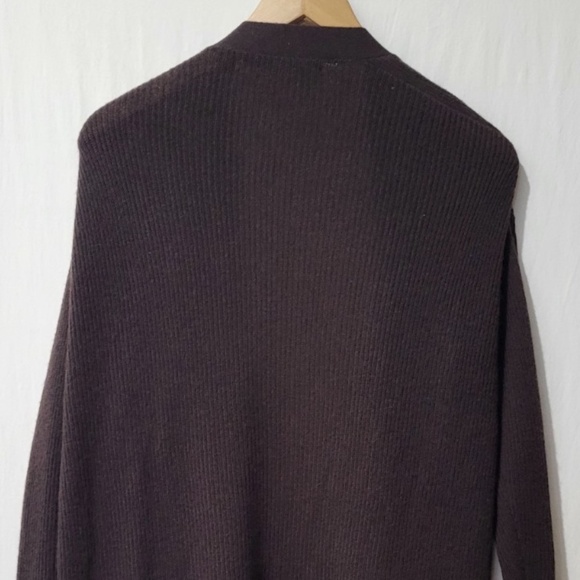 360 Cashmere Vianca Cashmere Long Cardigan in Cafe Noir - Picture 14 of 16